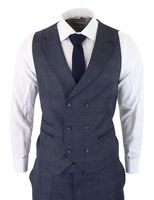 Mens 3 Piece Check Suit - 21650 photos