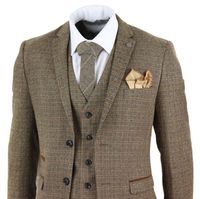 Mens 3 Piece Check Suit - 51034 customers