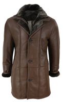 Mens Sheepskin Coat - 38657 discounts