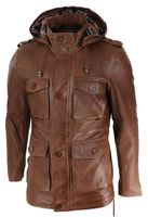 Mens Fur Hood Coat - 76878 options